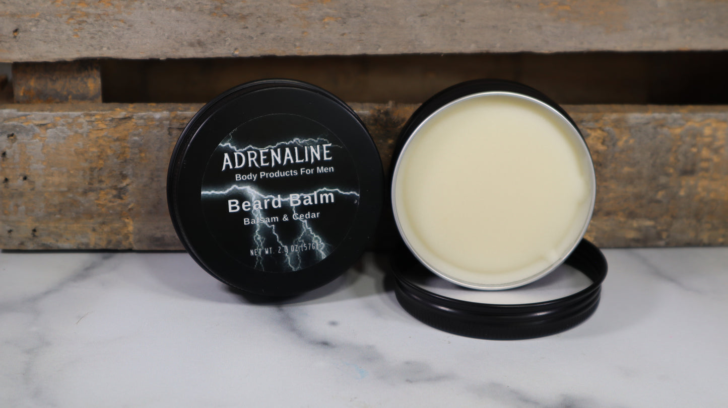 Adrenaline Balsam & Cedar Beard Balm