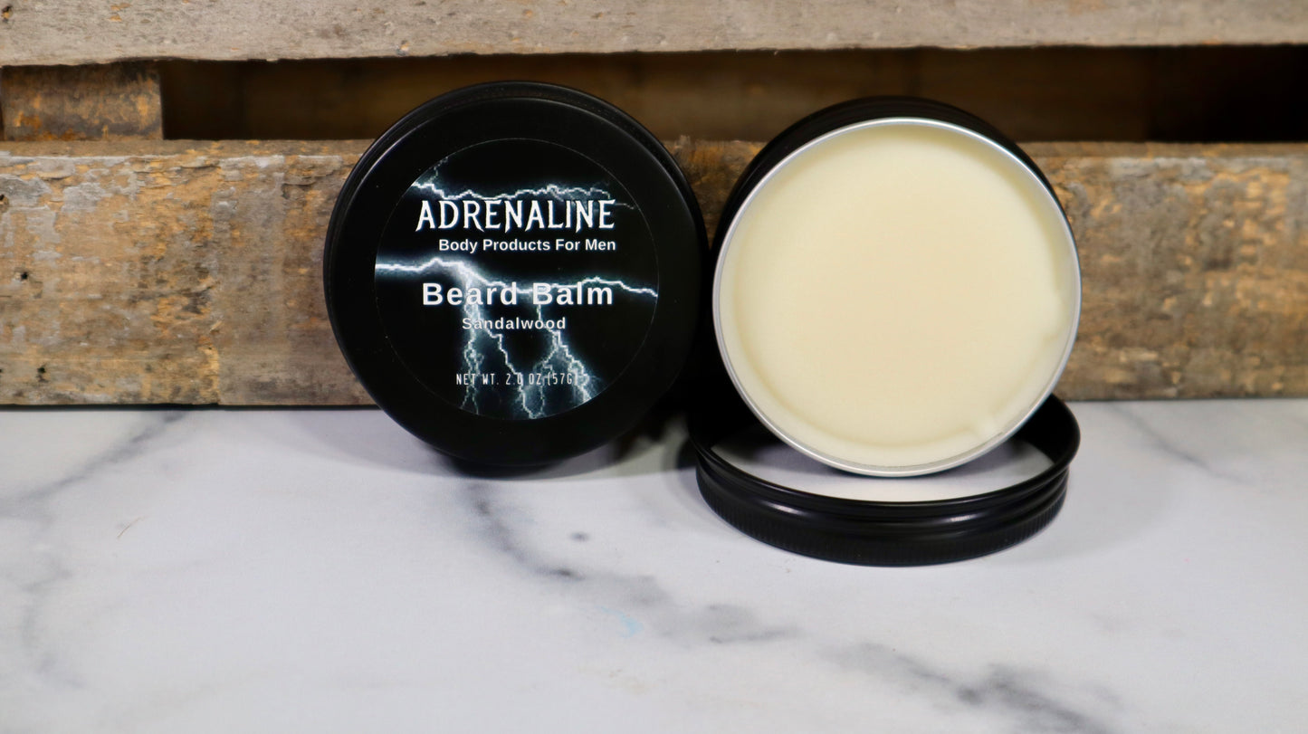 Adrenaline Sandalwood Beard Balm