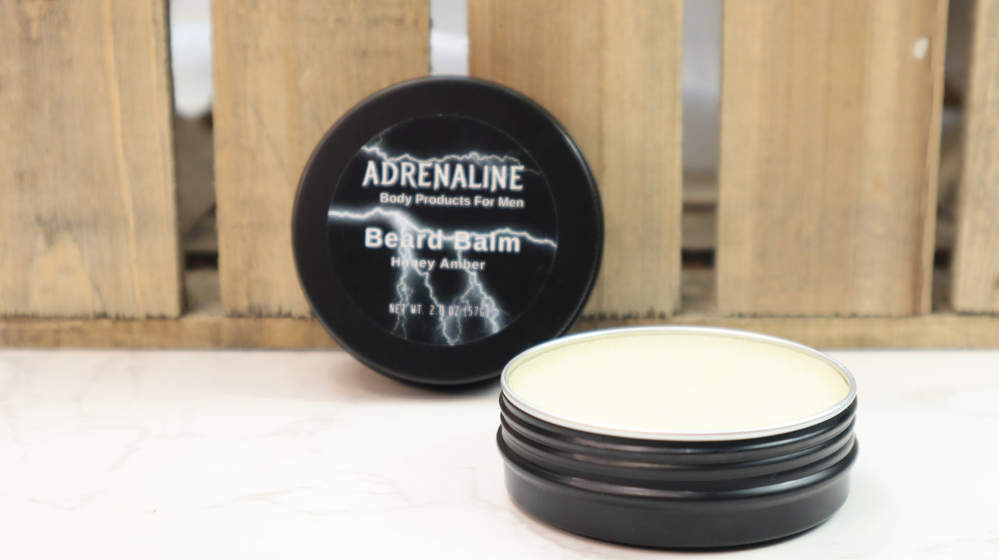 Adrenaline Honey Amber Beard Balm