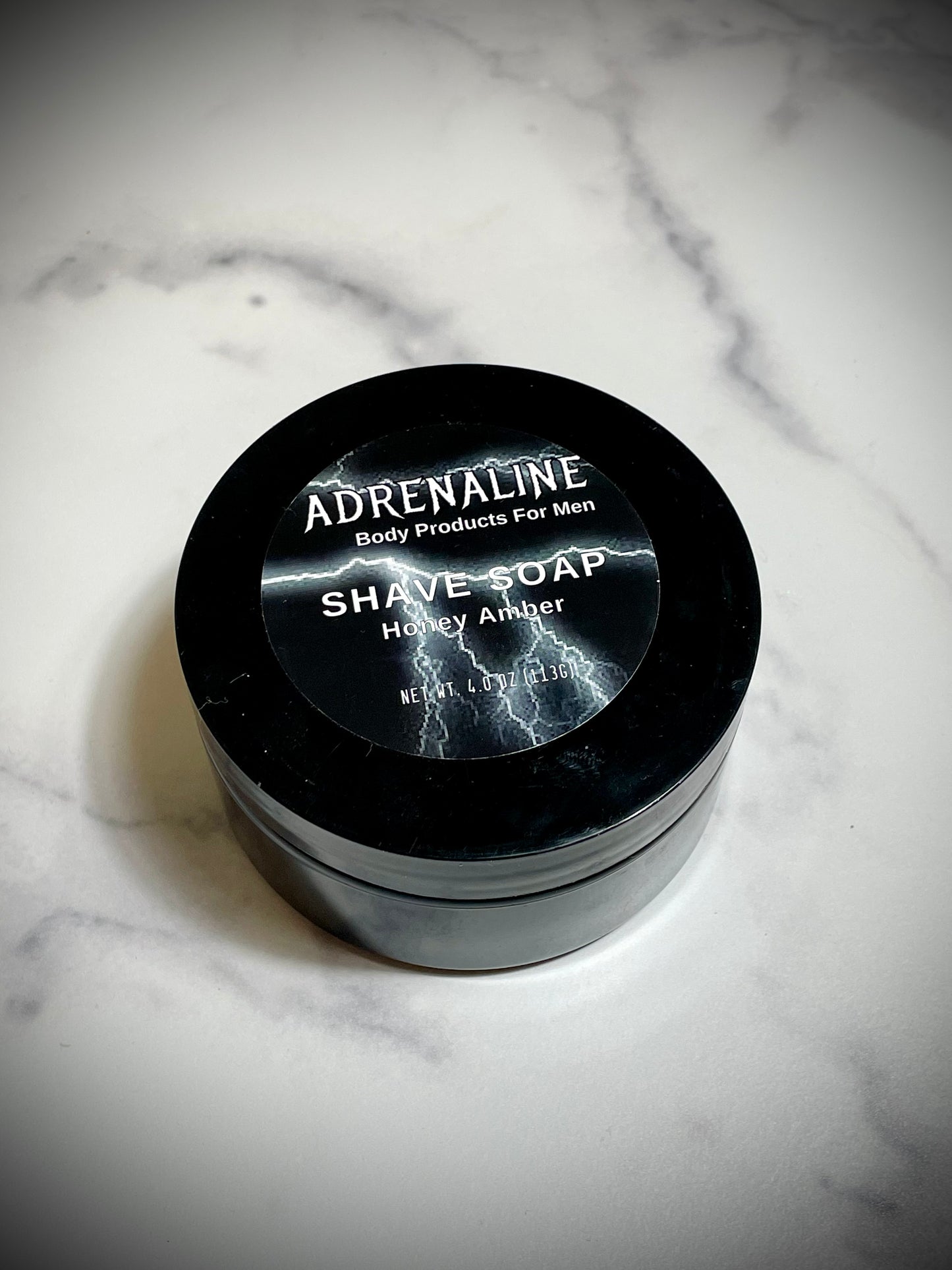 Adrenaline Honey Amber Shave Soap