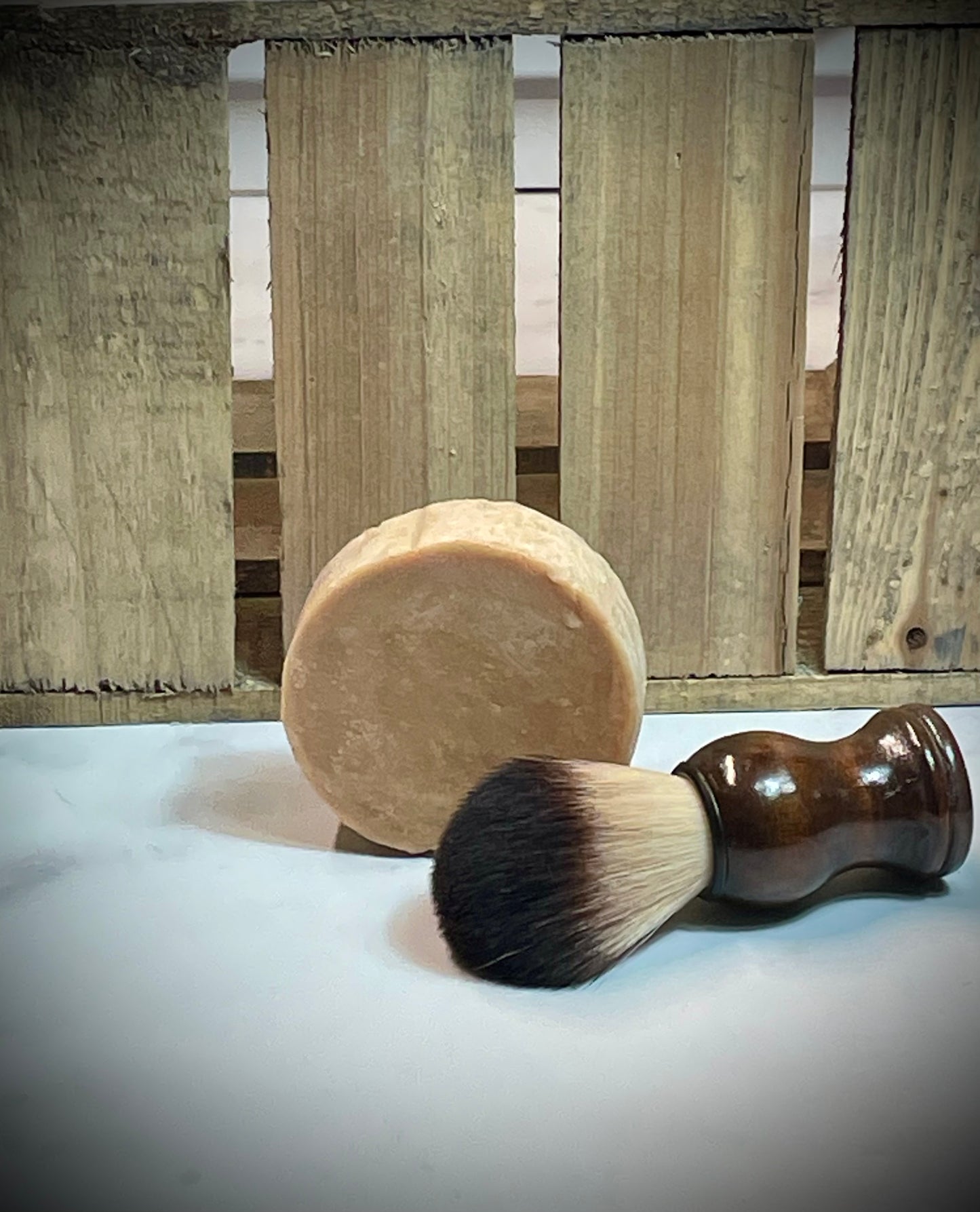 Honey Amber Adrenaline Shave Soap Refill Puck