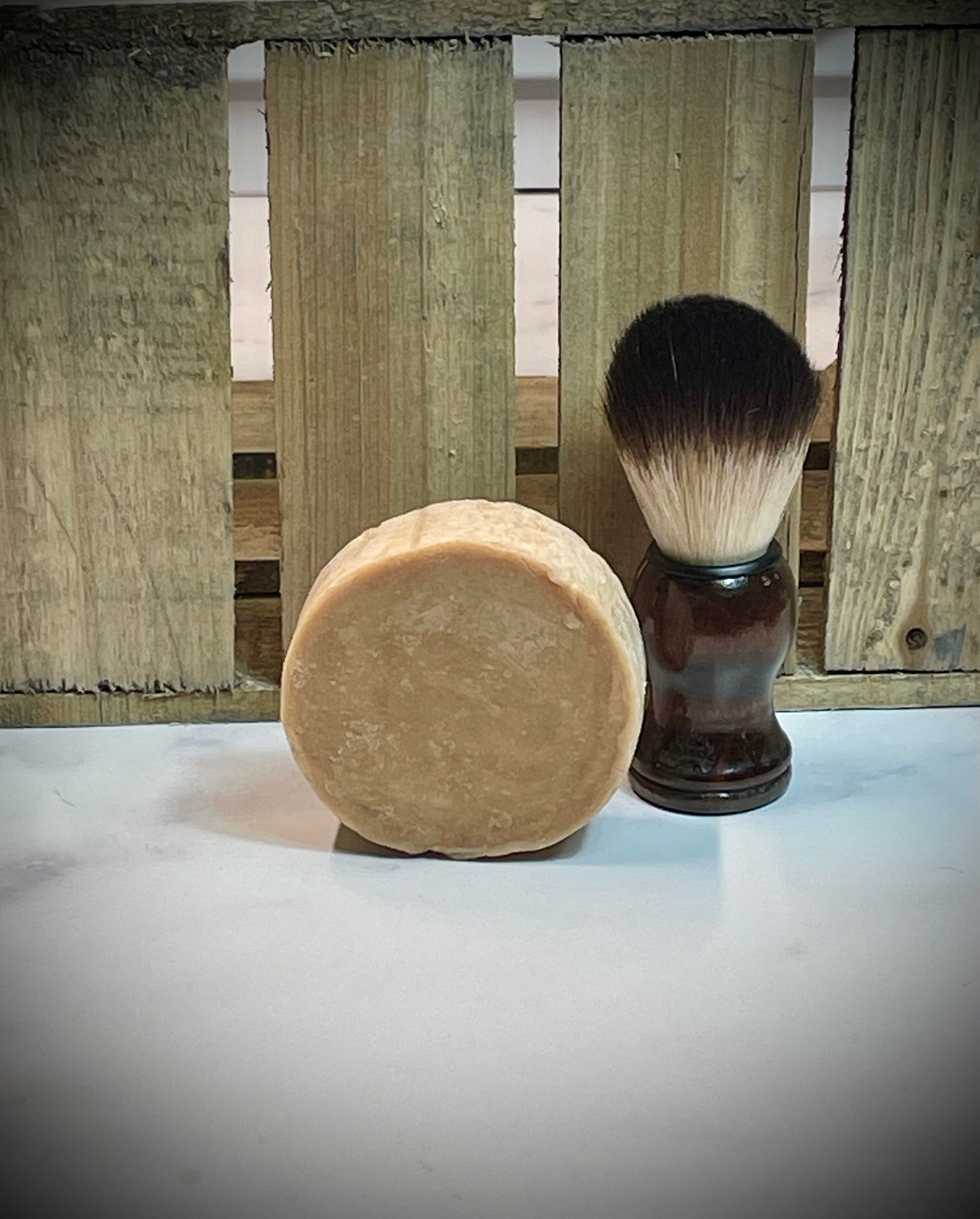 Honey Amber Adrenaline Shave Soap Refill Puck