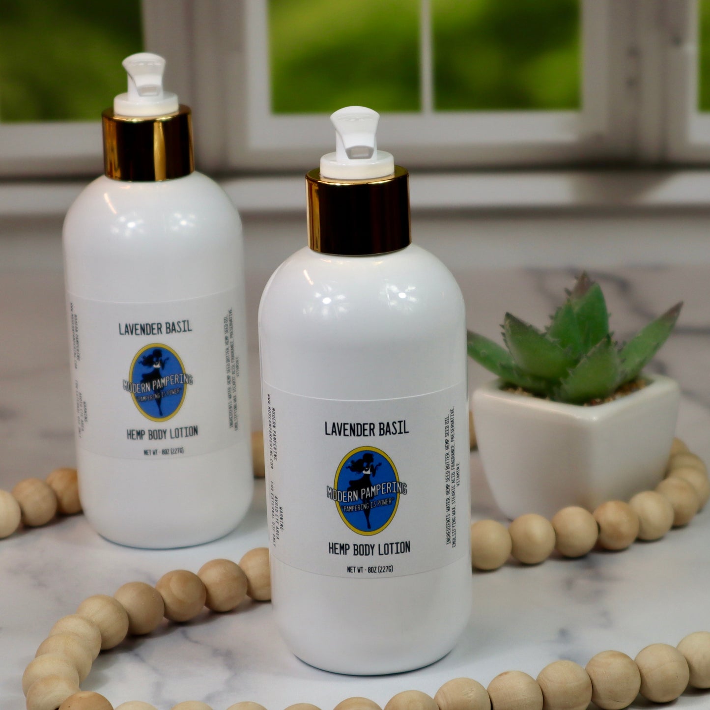 Lavender Basil Hemp Body Lotion