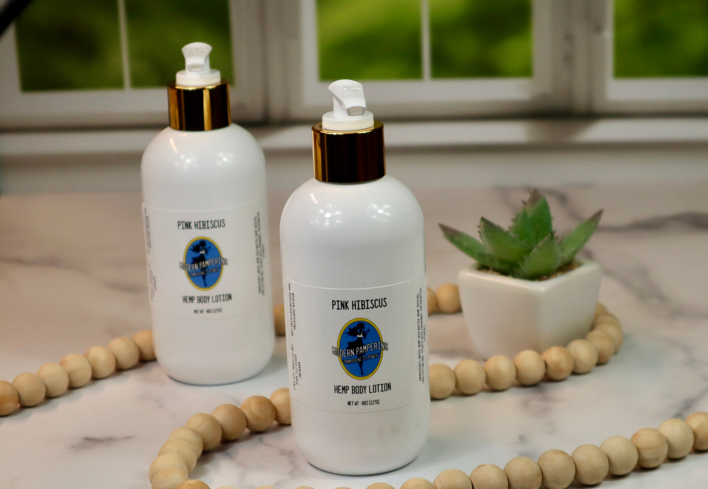 Pink Hibiscus Hemp Body Lotion