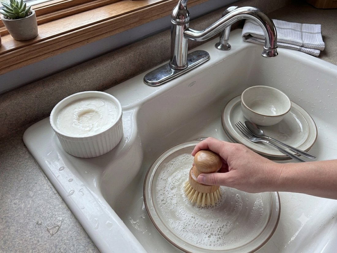 Something New Is Coming: Solid Dish Soap