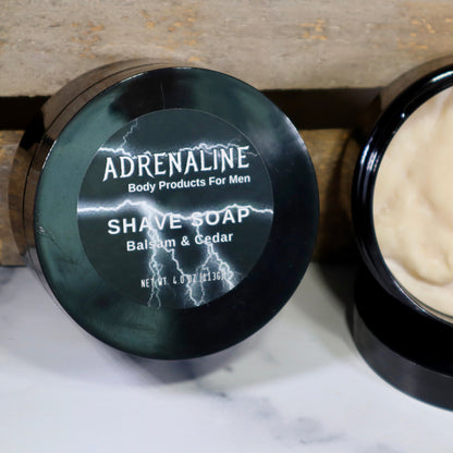 Adrenaline Balsam & Cedar Shave Soap