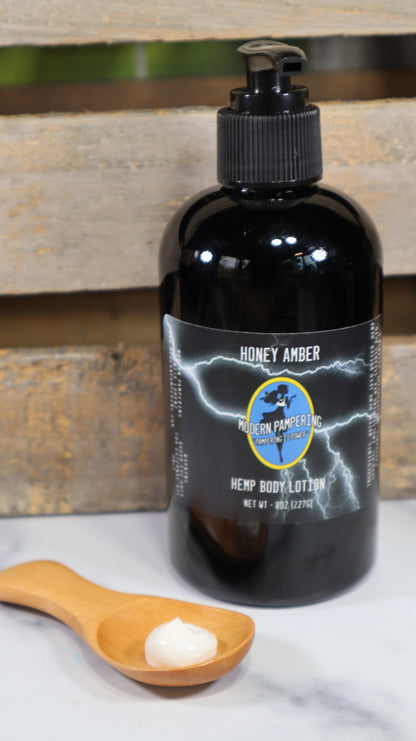 Adrenaline Honey Amber Hemp Body Lotion