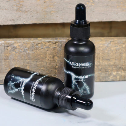Sandalwood Adrenaline Beard Oil and After Shave Oil