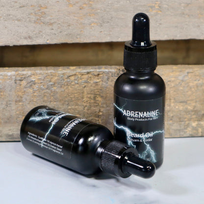 Balsam & Cedar Adrenaline Beard Oil and After Shave Oil