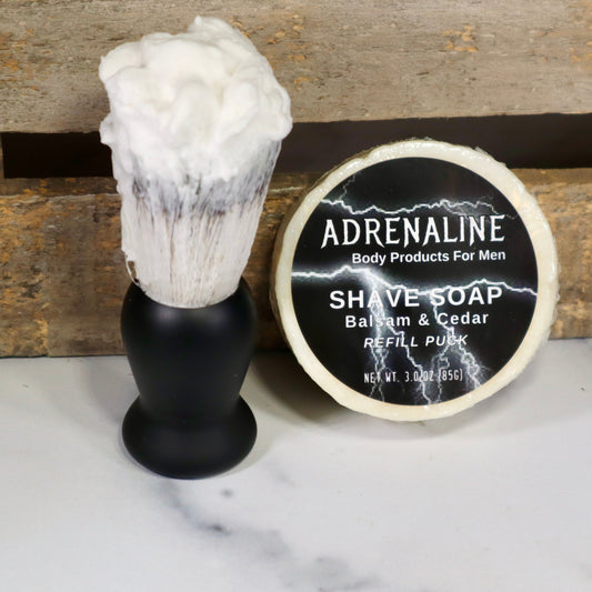 Balsam & Cedar Adrenaline Shave Soap Refill Puck