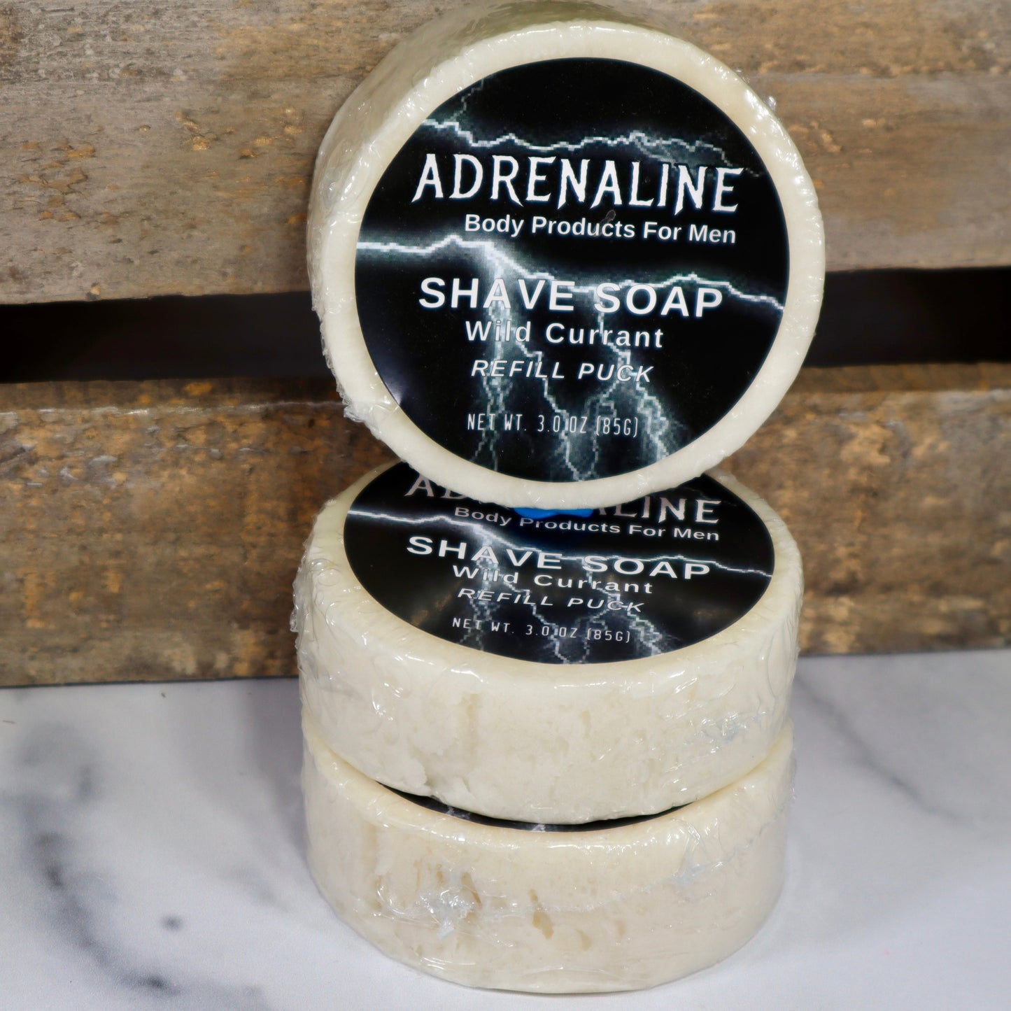 Wild Currant Adrenaline Shave Soap Refill Puck