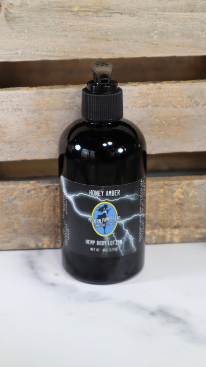 Adrenaline Honey Amber Hemp Body Lotion