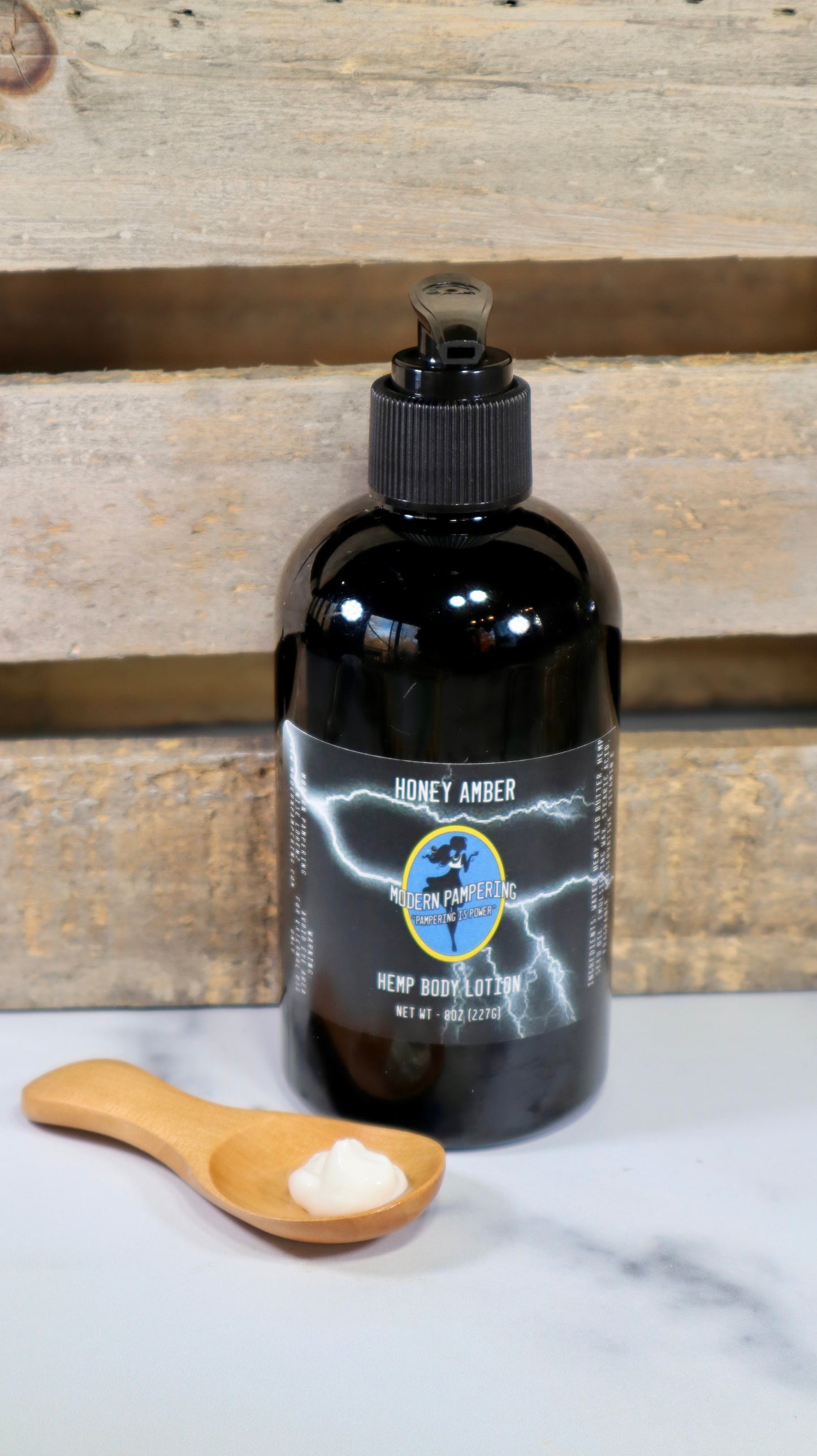 Adrenaline Honey Amber Hemp Body Lotion