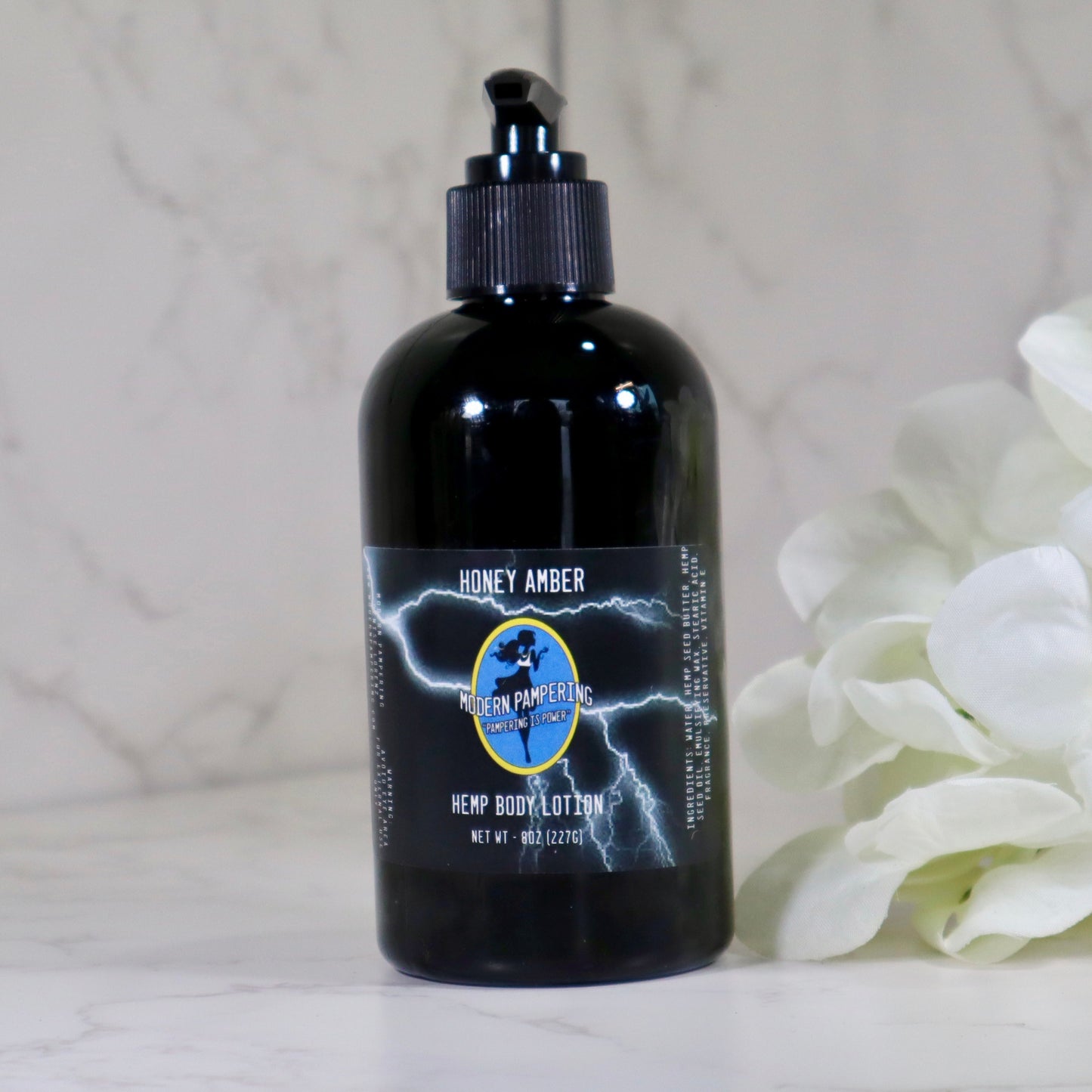 Adrenaline Honey Amber Hemp Body Lotion