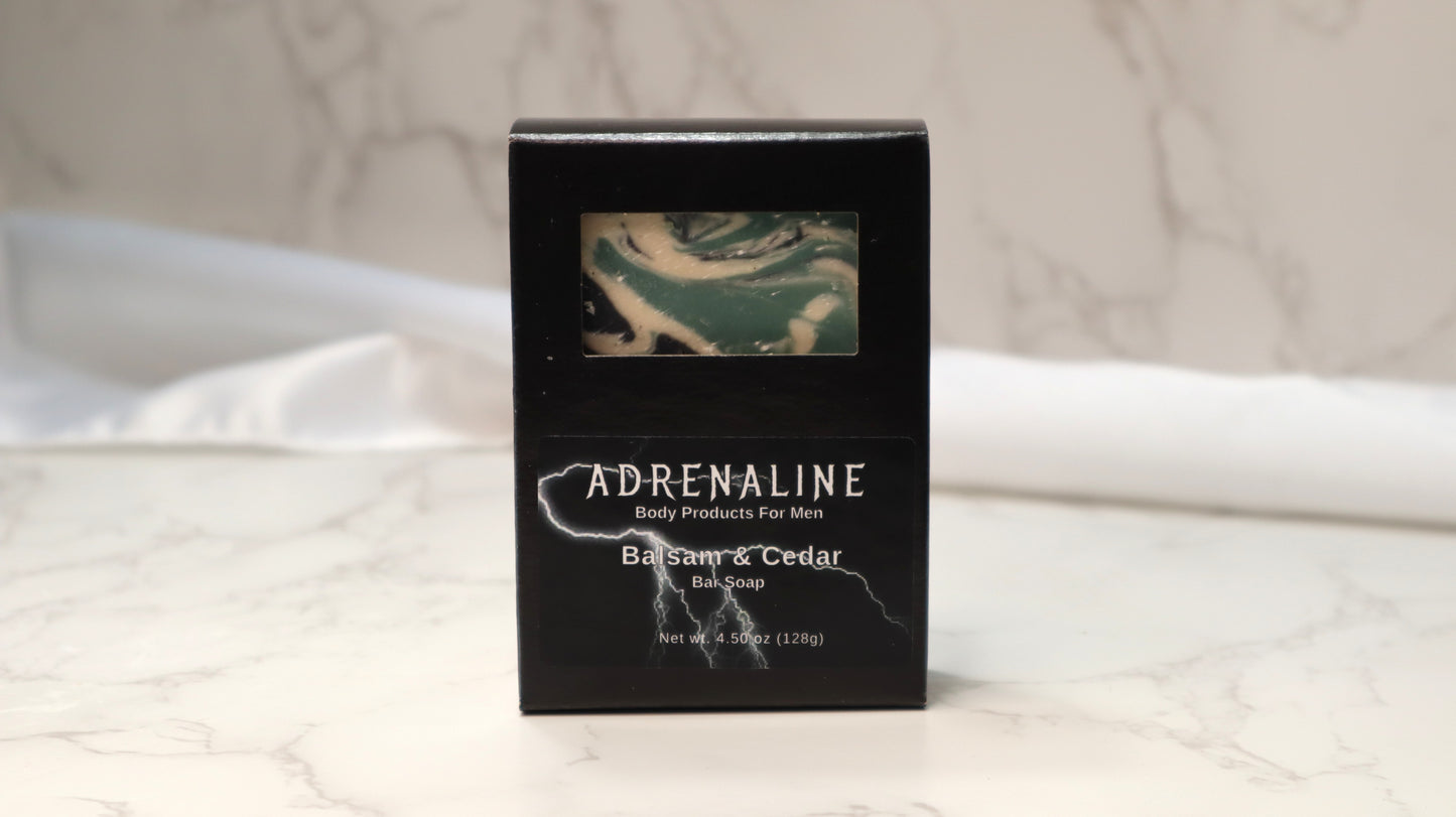 Adrenaline Balsam & Cedar Bar Soap
