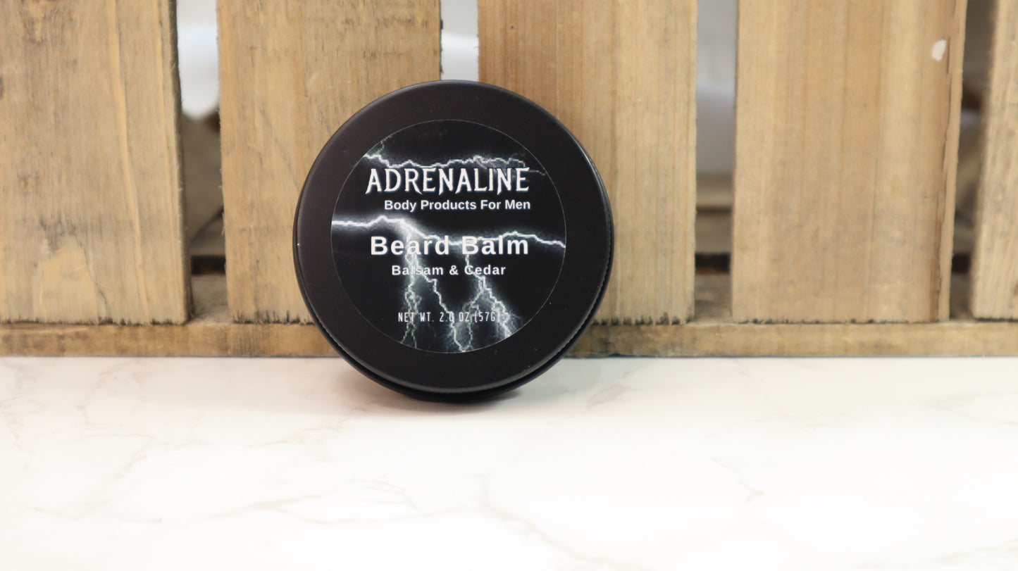Adrenaline Balsam & Cedar Beard Balm