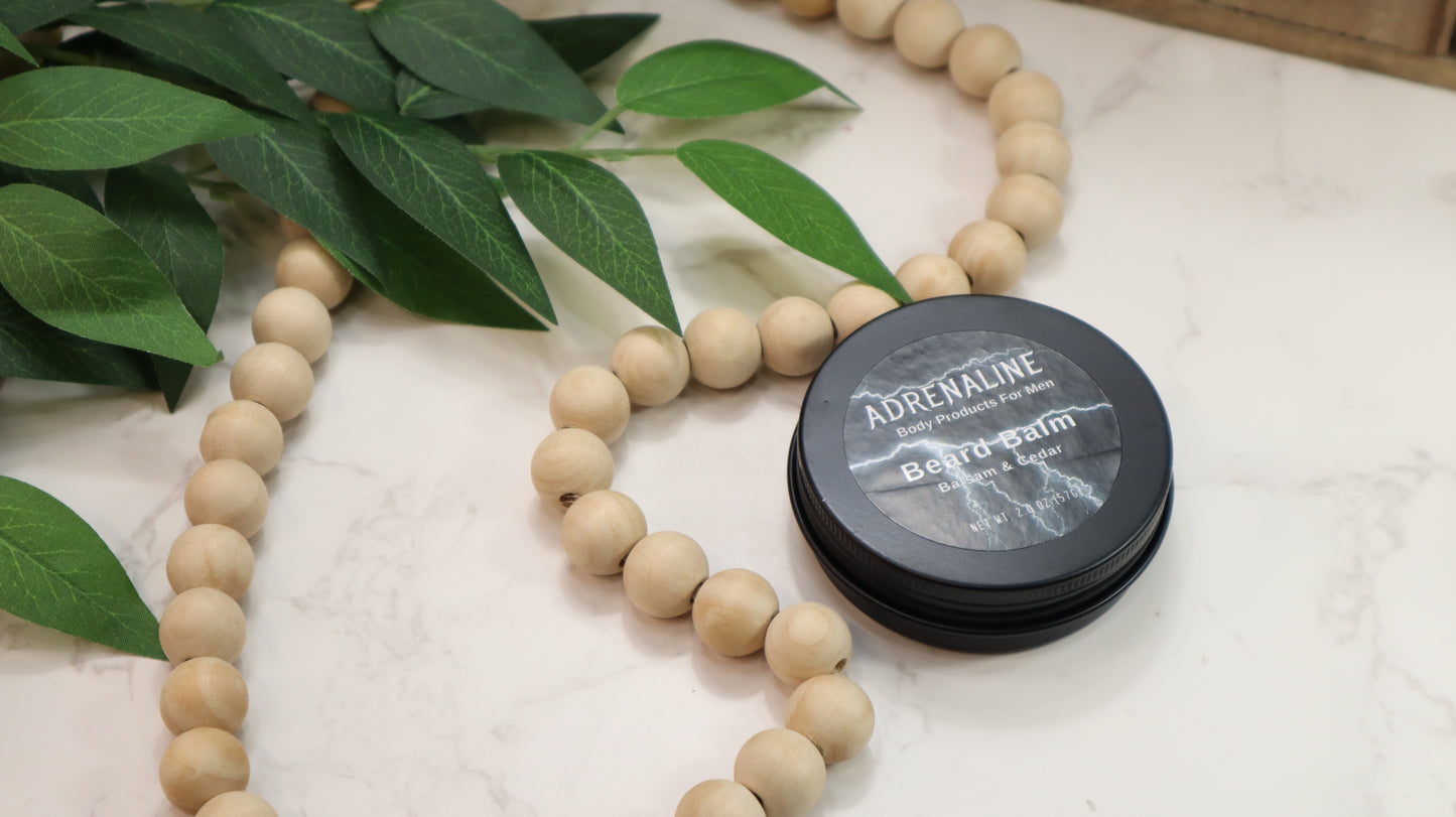 Adrenaline Balsam & Cedar Beard Balm