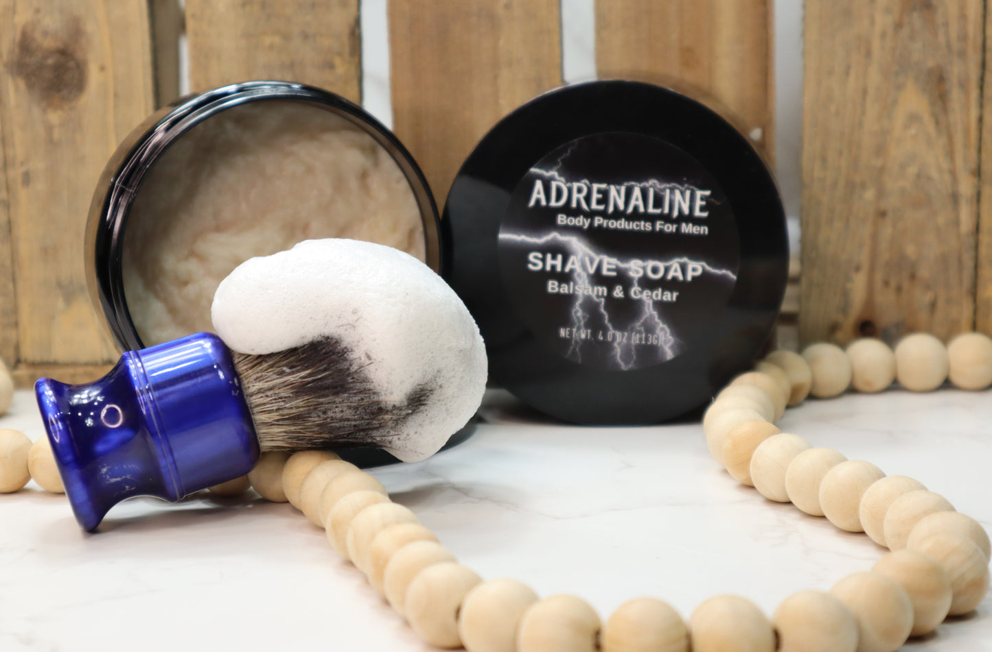Adrenaline Balsam & Cedar Shave Soap