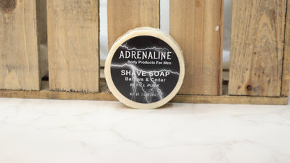 Balsam & Cedar Adrenaline Shave Soap Refill Puck