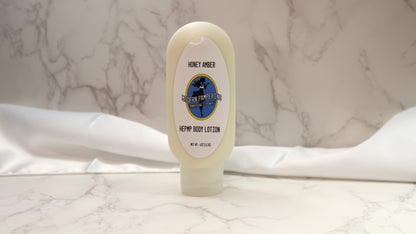Honey Amber Hemp Body Lotion 4 oz