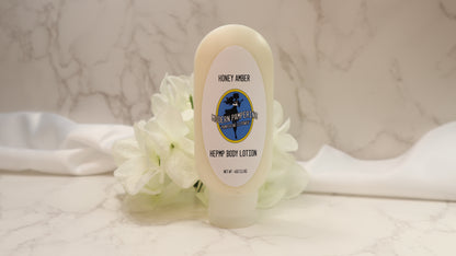 Honey Amber Hemp Body Lotion 4 oz