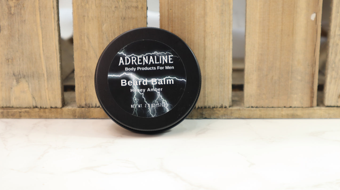 Adrenaline Honey Amber Beard Balm