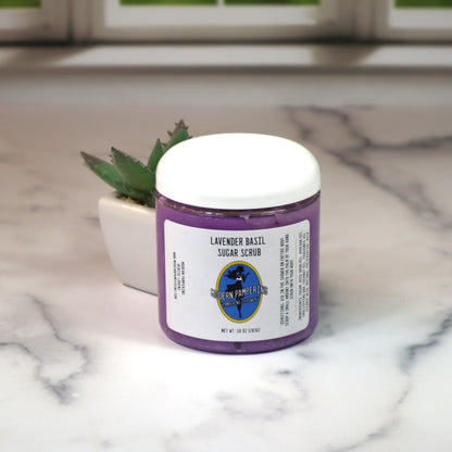 Lavender Basil Sugar Scrub