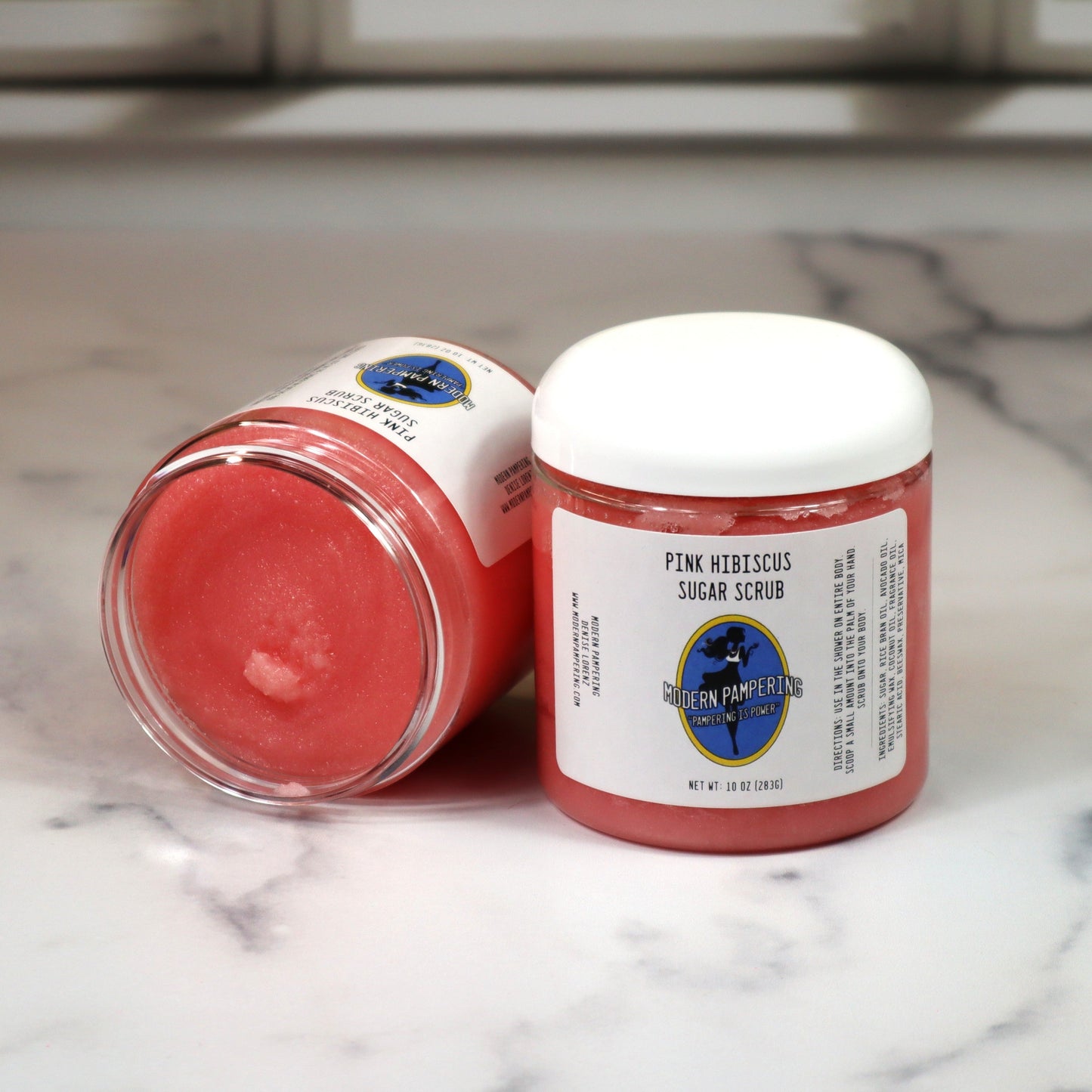 Pink Hibiscus Sugar Scrub