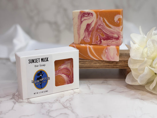 Sunset Musk Bar Soap