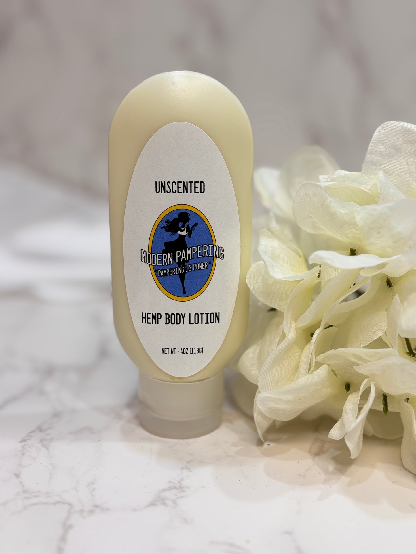 Unscented Hemp Body Lotion 4 oz