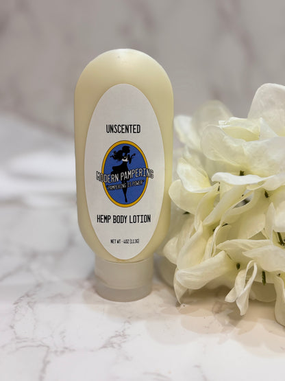 Unscented Hemp Body Lotion 4 oz