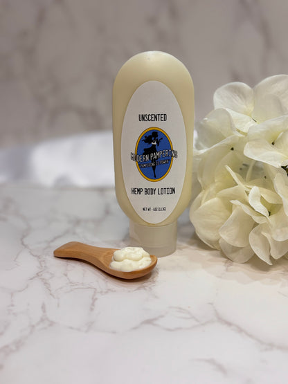 Unscented Hemp Body Lotion 4 oz