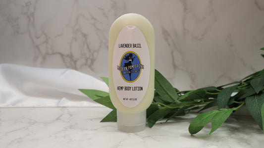 Lavender Basil Hemp Body Lotion 4 oz