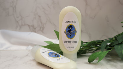 Lavender Basil Hemp Body Lotion 4 oz