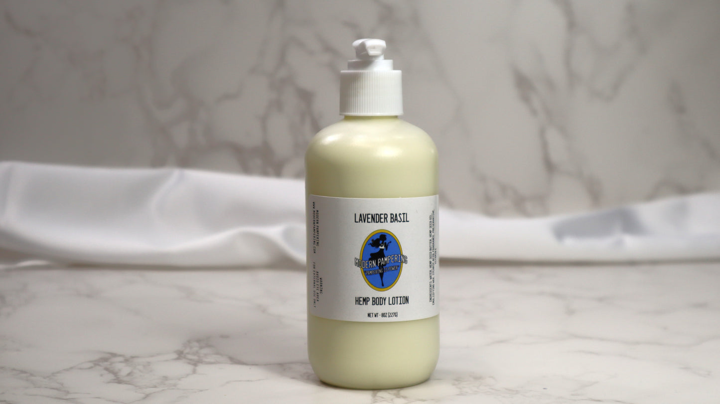Lavender Basil Hemp Body Lotion