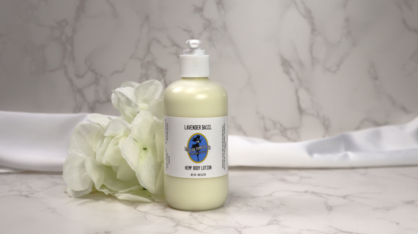 Lavender Basil Hemp Body Lotion