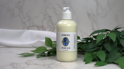 Lavender Basil Hemp Body Lotion