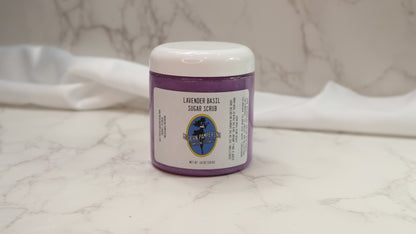 Lavender Basil Sugar Scrub