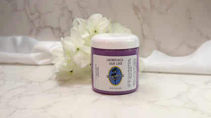 Lavender Basil Sugar Scrub