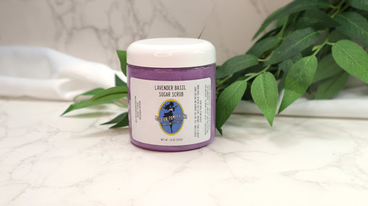 Lavender Basil Sugar Scrub