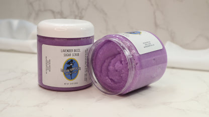 Lavender Basil Sugar Scrub