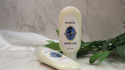Pink Hibiscus Hemp Body Lotion 4 oz
