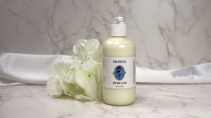Pink Hibiscus Hemp Body Lotion
