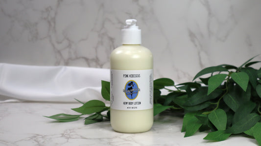 Pink Hibiscus Hemp Body Lotion