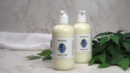Pink Hibiscus Hemp Body Lotion