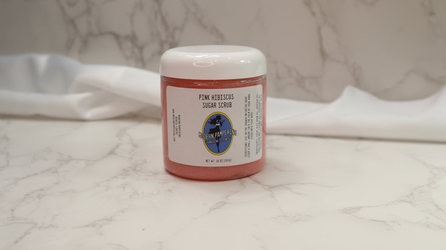 Pink Hibiscus Sugar Scrub