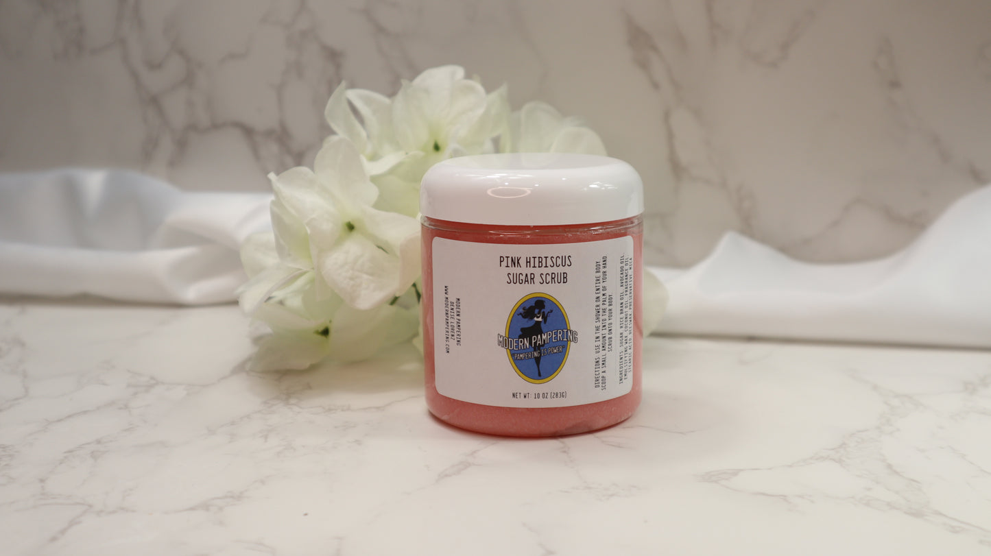 Pink Hibiscus Sugar Scrub
