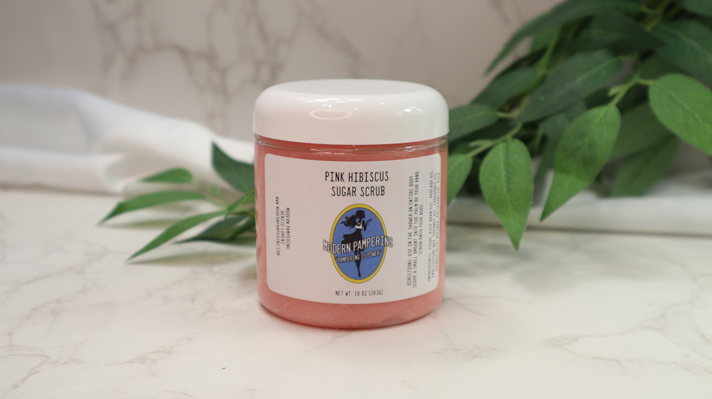 Pink Hibiscus Sugar Scrub