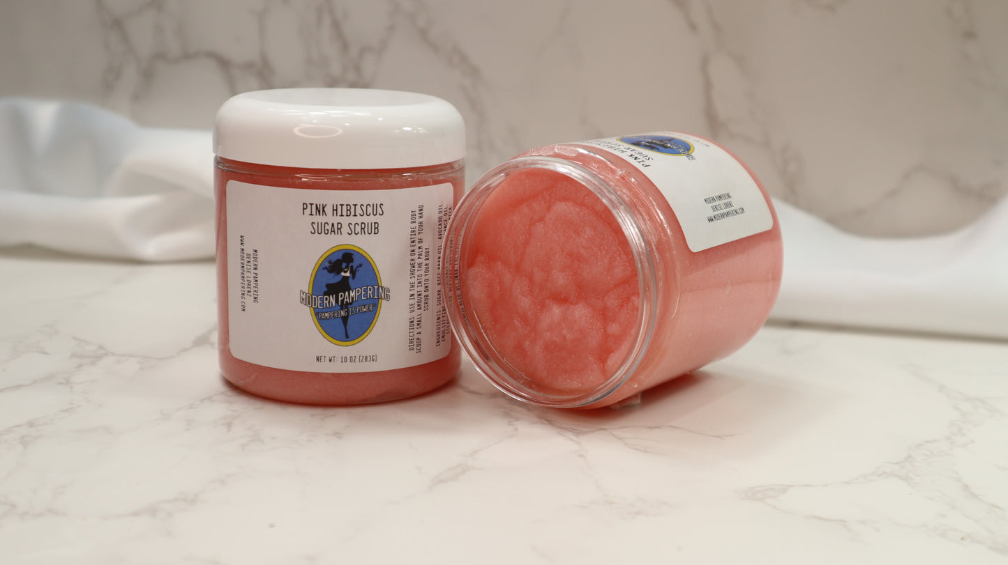 Pink Hibiscus Sugar Scrub