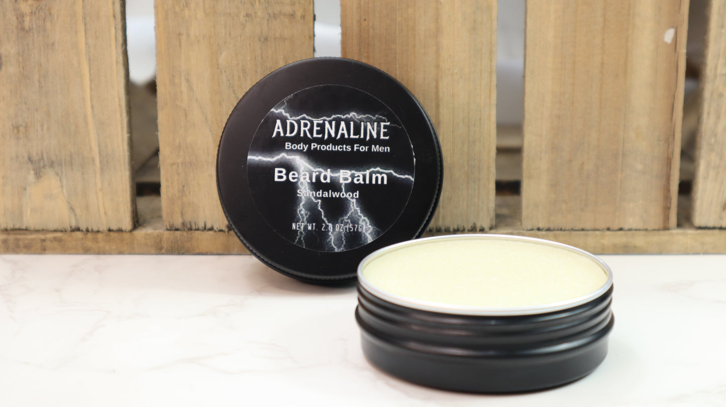 Adrenaline Sandalwood Beard Balm